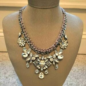 Elegant Silver Statement Necklace